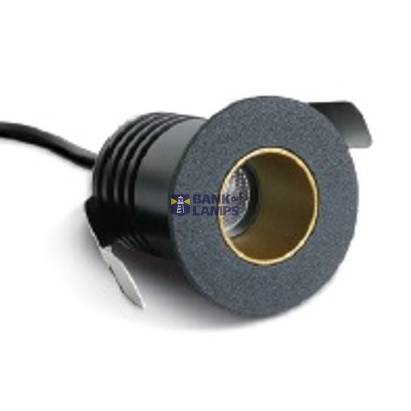 BLACK LED 2W WW 700mA IP65 DARK LIGHT image 2