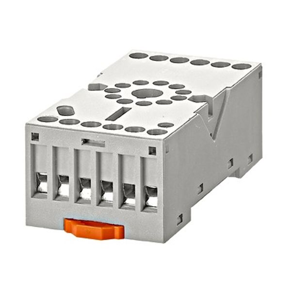 Socket, screw connection, 11 pole, 12A for 3 pole MU relays image 1