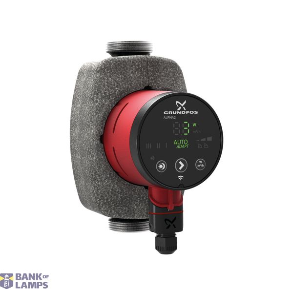 Drinking water circulator pump ALPHA2 25-40 N 180 1x230V 50Hz 6H image 2