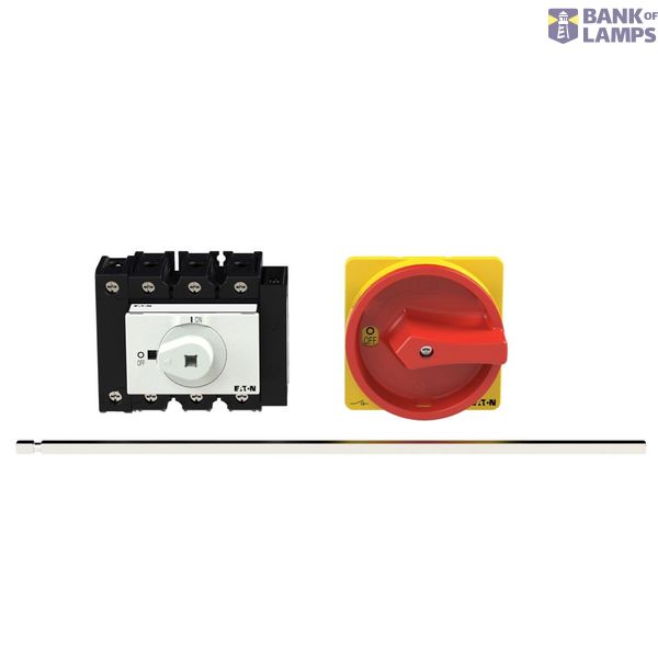 P3 Main switch, 80 A,Rear mounting, Form M4/SVB, HI11 image 5