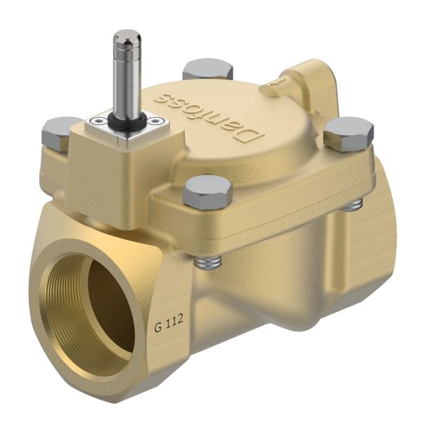 Solenoid valve, EV220S, Function: NO, G, 1 1/2, 18 m³/h, EPDM image 1