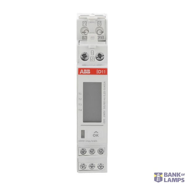 D11 15-M 40 Modbus, Energy meter'15', Modbus, Single-phase, 40 A image 1