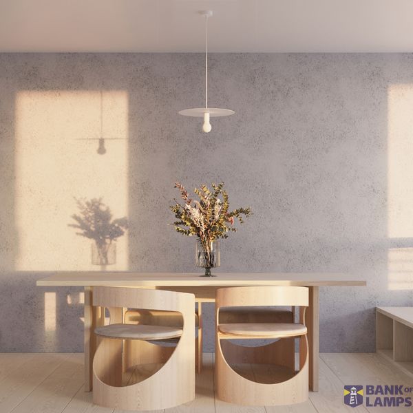 FLAVIO HANGING LAMP WHITE E27 1X60W IP20 image 4