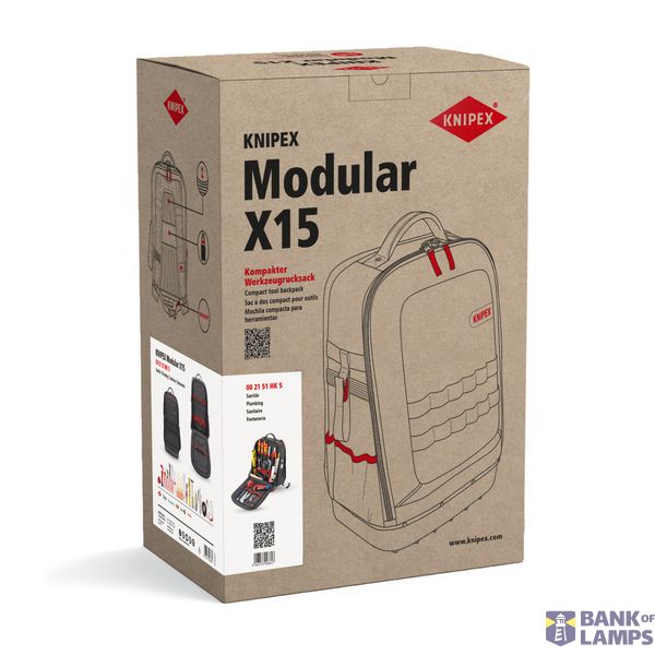 Tool backpack Modular X15 Plumbing image 4
