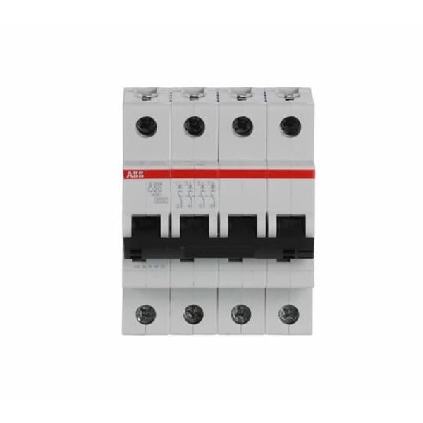 S204-D20 Miniature Circuit Breaker - 4P - D - 20 A image 7