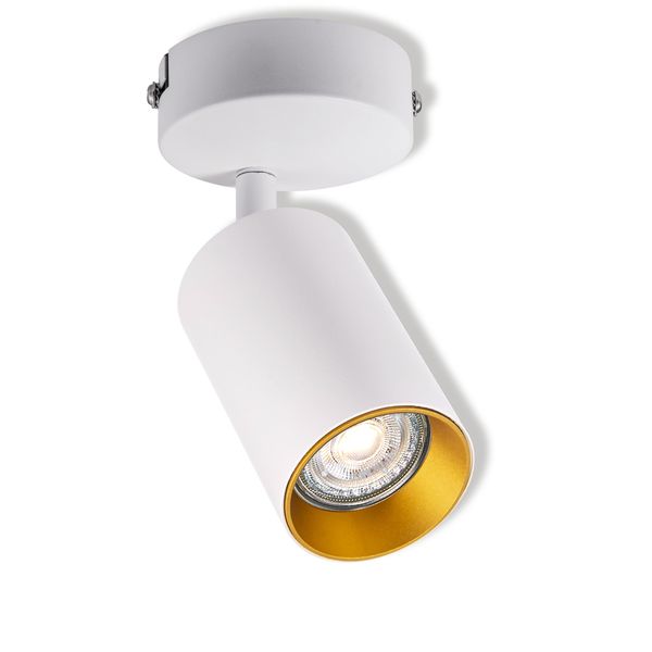 LED SPOT ETERNAL 1XGU10RD WT/GD OSRAM image 1