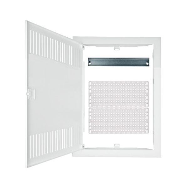 Frame, door and insert for media enclosure BK0857, 2-rows image 1