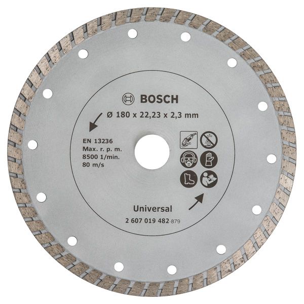 Diamond Cutting Disc ECO For Universal, 180x22.23x2.3 mm image 1