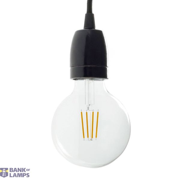Porcelain E27 lamp holder kit image 1