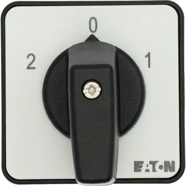 T0-5-89/E Changeoverswitches, T0, 20 A, flush mounting, 5 contact unit(s), Contacts: 9, 60 °, maintained, With 0 (Off) position, 2-0-1, SOND 29, Design number 8 image 35