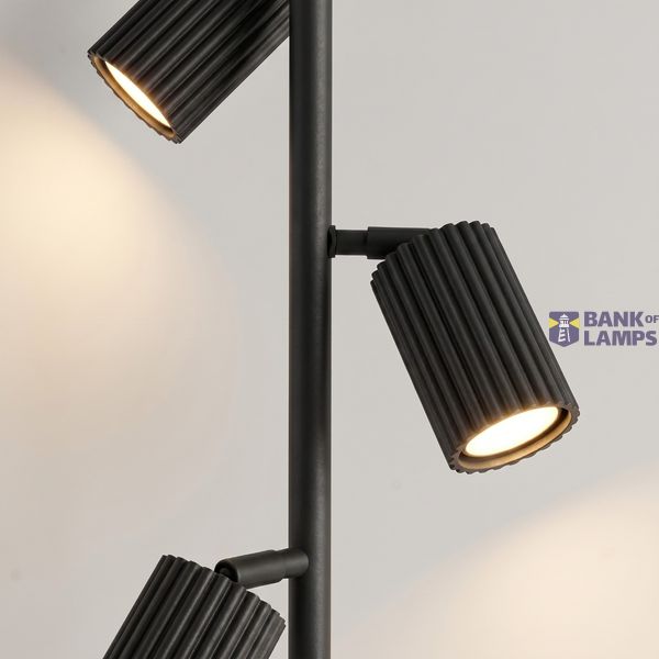 Floor lamp KARBON 3 black image 12