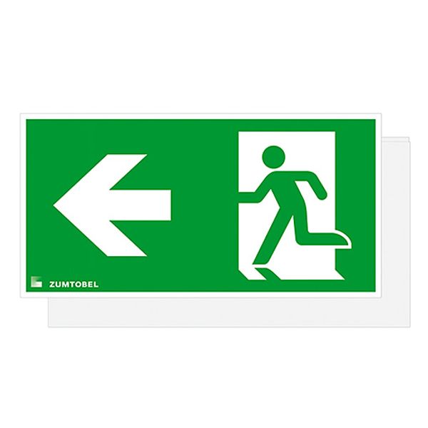 CROSSIGN 160 SP1-E001-L - Escape sign image 1
