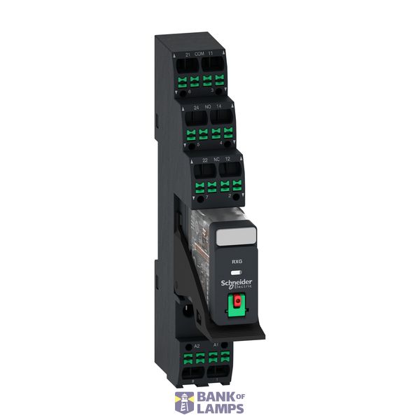 Harmony RXG Relay module,2C/O 5A 24VAC image 1