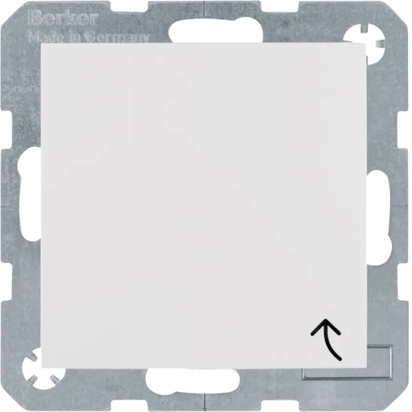 BER 41248989 SCHUKO socket with hinged cover and screw lift terminals S.1 IP44 white image 1