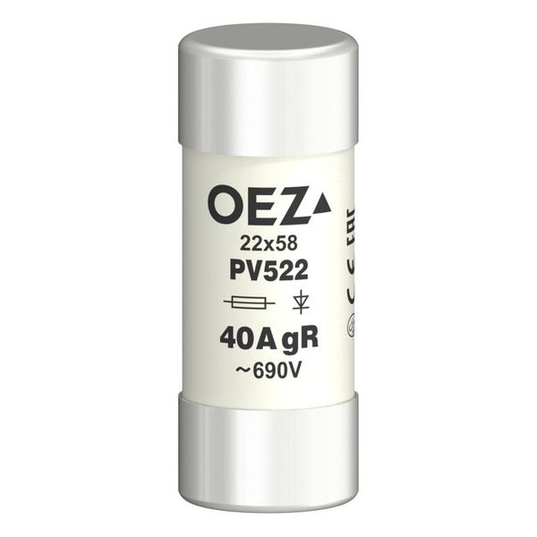 Fuse-link PV522 40A gR image 1