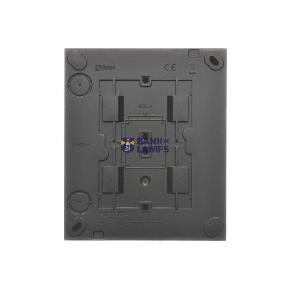 Bell Button, Push In system, (module), Simon 24, IP20/IP44, 10AX, 10A, white image 1