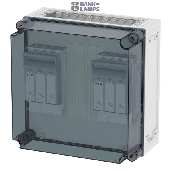 NH panel enclosure 2x XNH00, MB 160A 3p image 2