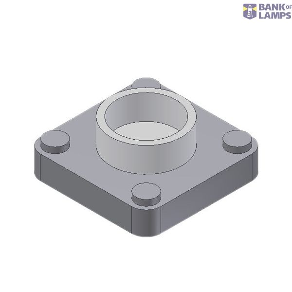 Flange set ANSI 36 1 1/4 in Butt Weld image 1
