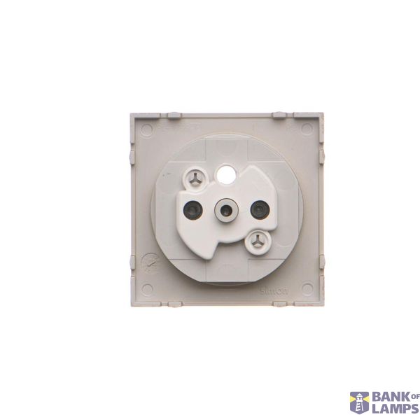 Triple switch, (module), 10AX, quick connection, Silver matt, metalic image 1