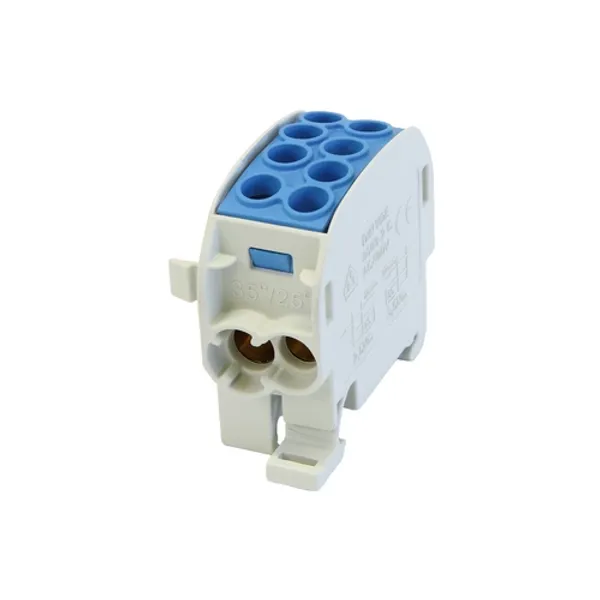SCB 35-Cu Branch distribution block Cu 80210 SIMBLOCK blue image 2