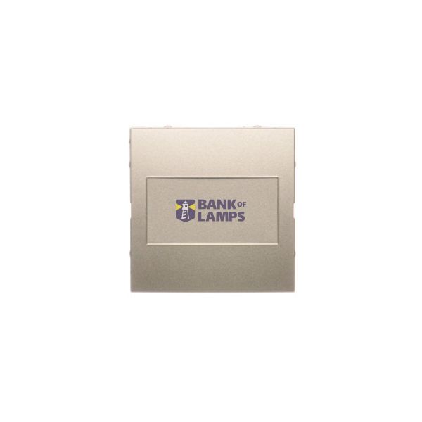 Blind element without metal support (frame installation only), Gold matt, metalic image 1
