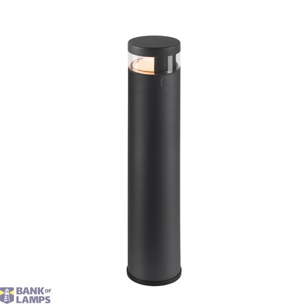 M-POL S Polehead 180°, low-glare, lamp head, anthracite, 10W, 750lm, 2700K, CRI80 image 2