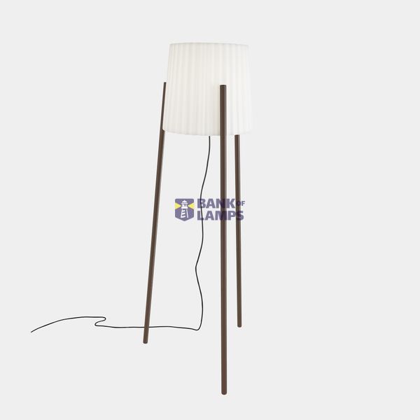 Wall fixture IP65 Curie PC Small E27 15 Brown 710lm image 1