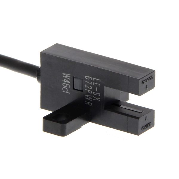 Photo micro sensor, slot type, T-shaped, L-ON/D-ON selectable, NPN, 1 EESX1993M image 2