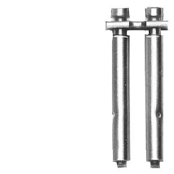 Link rail for 2 terminals, for INSTA image 1