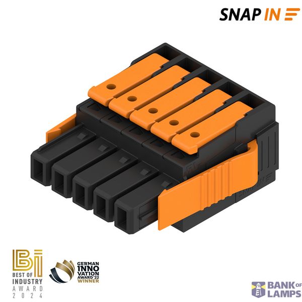 PCB connector (wire connection), 1000 V, 47.2 A, Pitch in mm: 6.35, 4  image 1