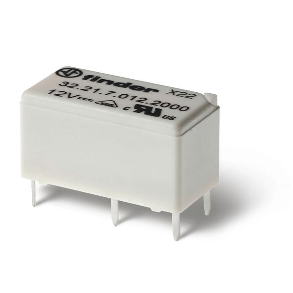 Subminiature PCB Rel. 1CO 6A/12VDC Sensitive, 200 mW/AgSnO2 (32.21.7.012.4000) image 4