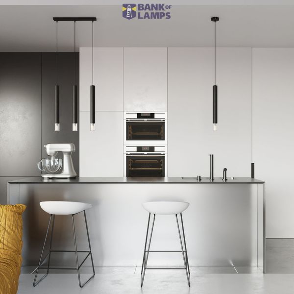 HANGING LAMP WEZYR 1 BLACK G9 1X40W IP20 image 4