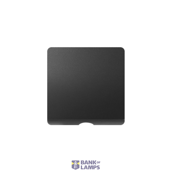 Cover for loudspeaker socket / cord switches, Graphite image 1