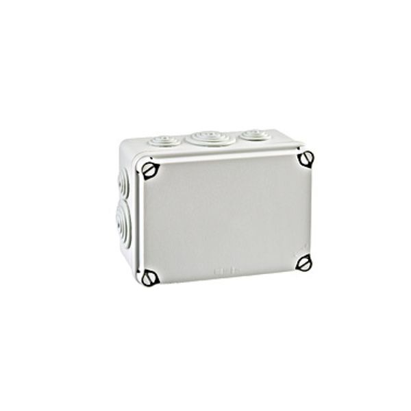 Junction Box IP65, H=133 W=180 D=80, 6xM25 4xM40 image 1