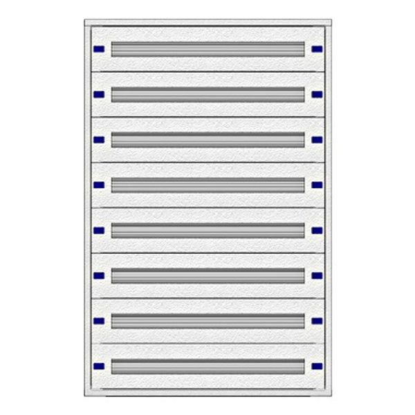 Modular chassis 3-24K flat, 8-rows, depth 100 mm image 1