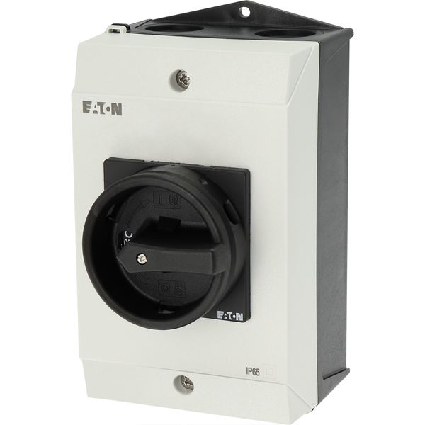 T3-3-15683/I2/SVB-SW Main switch, T3, 32 A, surface mounting, 3 contact unit(s), 3 pole, 2 N/O, 1 N/C, STOP function, With black rotary handle and locking ring, Lockable i image 16