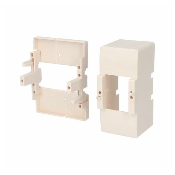 Cover 3432 for 2 modules, on a DIN rail image 1