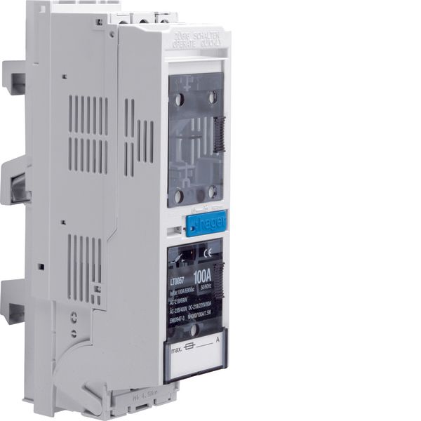 Fuse switch disconnector LT size 000/60mm 100A, box clamp, terminal to image 1