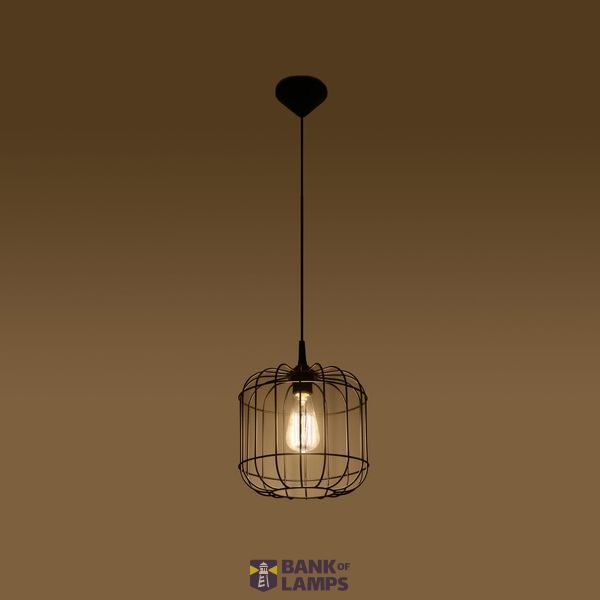 HANGING LAMP CELTA BLACK E27 1X60W IP20 image 5
