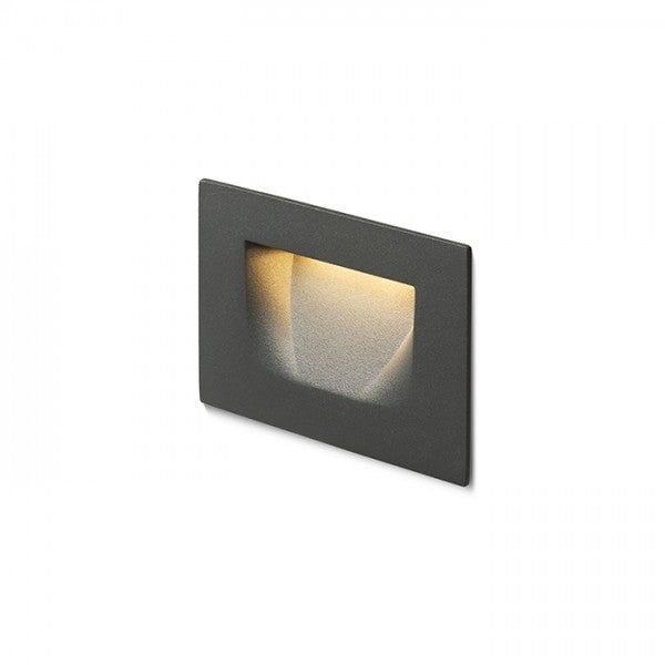 PER recessed anthracite grey 230V LED 3W IP54 3000K image 1