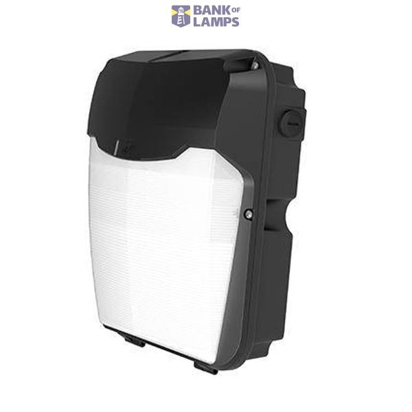 Lynx Wallpack Photocell Black image 1