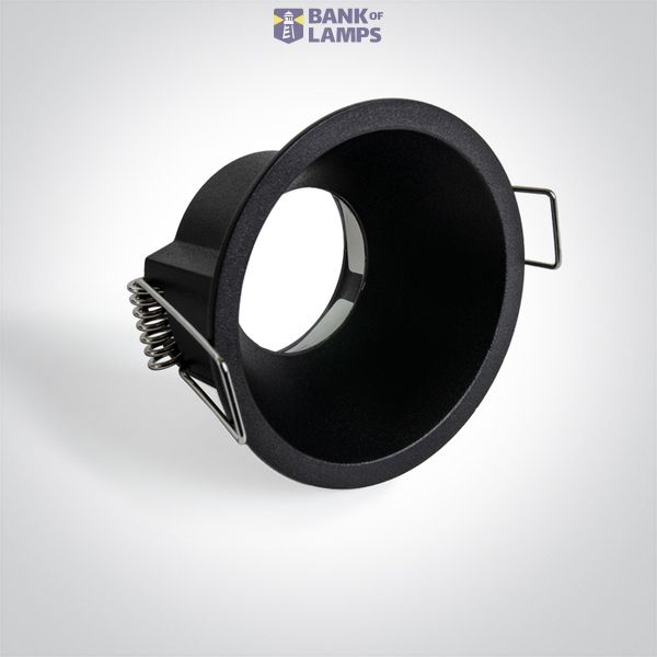 BLACK 5W MR11 GU10 IP65 DARK LIGHT image 1
