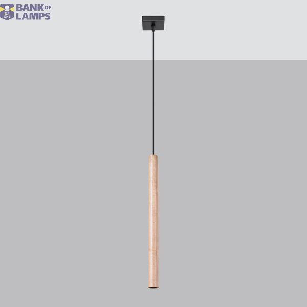 HANGING LAMP PASTELO 1 WOOD G9 1X8W IP20 image 5