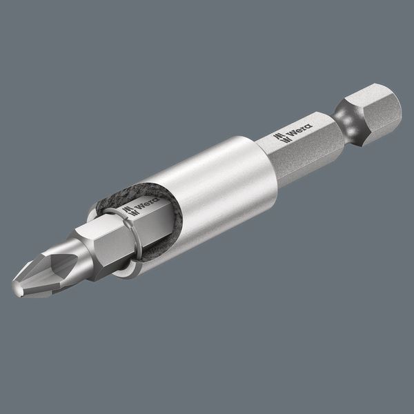 899/4/1 S Universele bithouder met sterke spanring, 1/4 x 300 mm image 2