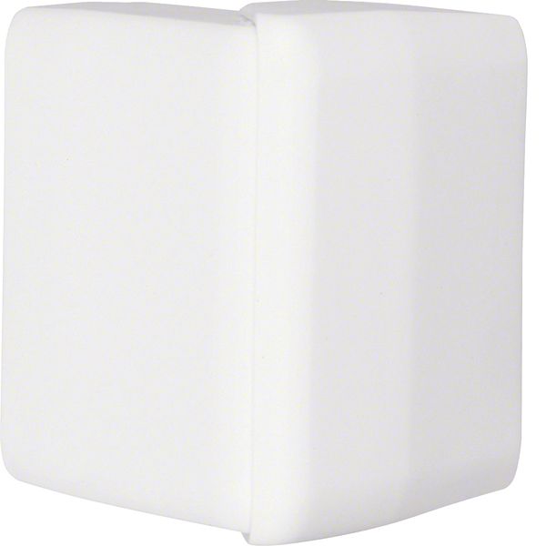 External corner for ATHEA trunking 12x50mm in pure white image 1