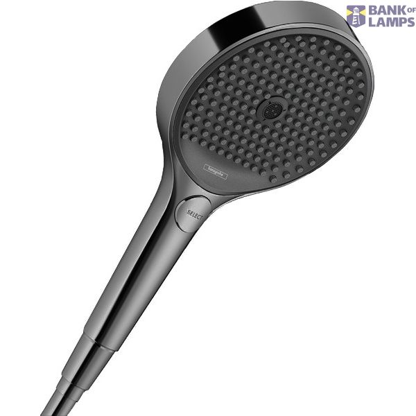 Rainfinity 130 3jet Eco shower head, black image 1