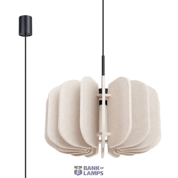 Pendant lamp MULA 45 beige image 8