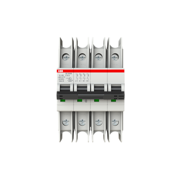 SU204M-C6 Miniature Circuit Breaker - 4P - C - 6 A image 8