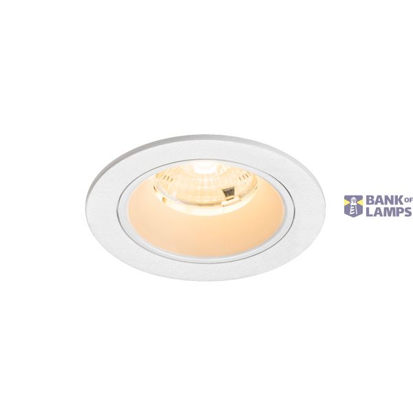 NUMINOS© S recessed ceiling light 3000K 55ø IP20 round wh image 1