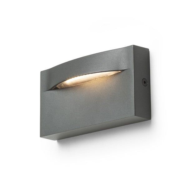 BOBO RC wall anthracite grey 230V LED 8W IP65 3000K image 1